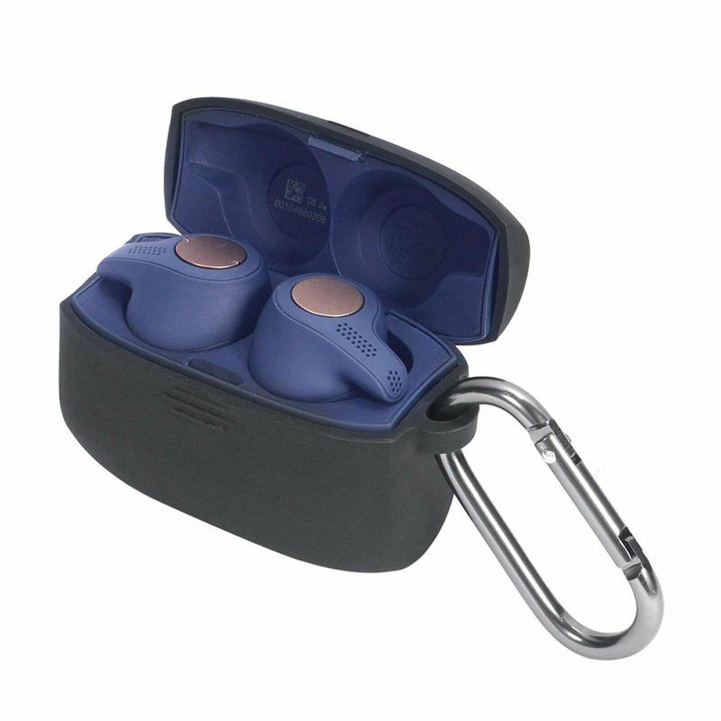 For Jabra Elite Active 65t Earphone Full Protective Silicone Case Cover Pouch
