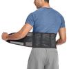 Back Support Brace For Lower Back Pain Relief Adjustable Waist Trainer Trimmer Double Closure Lumbar Support Belt