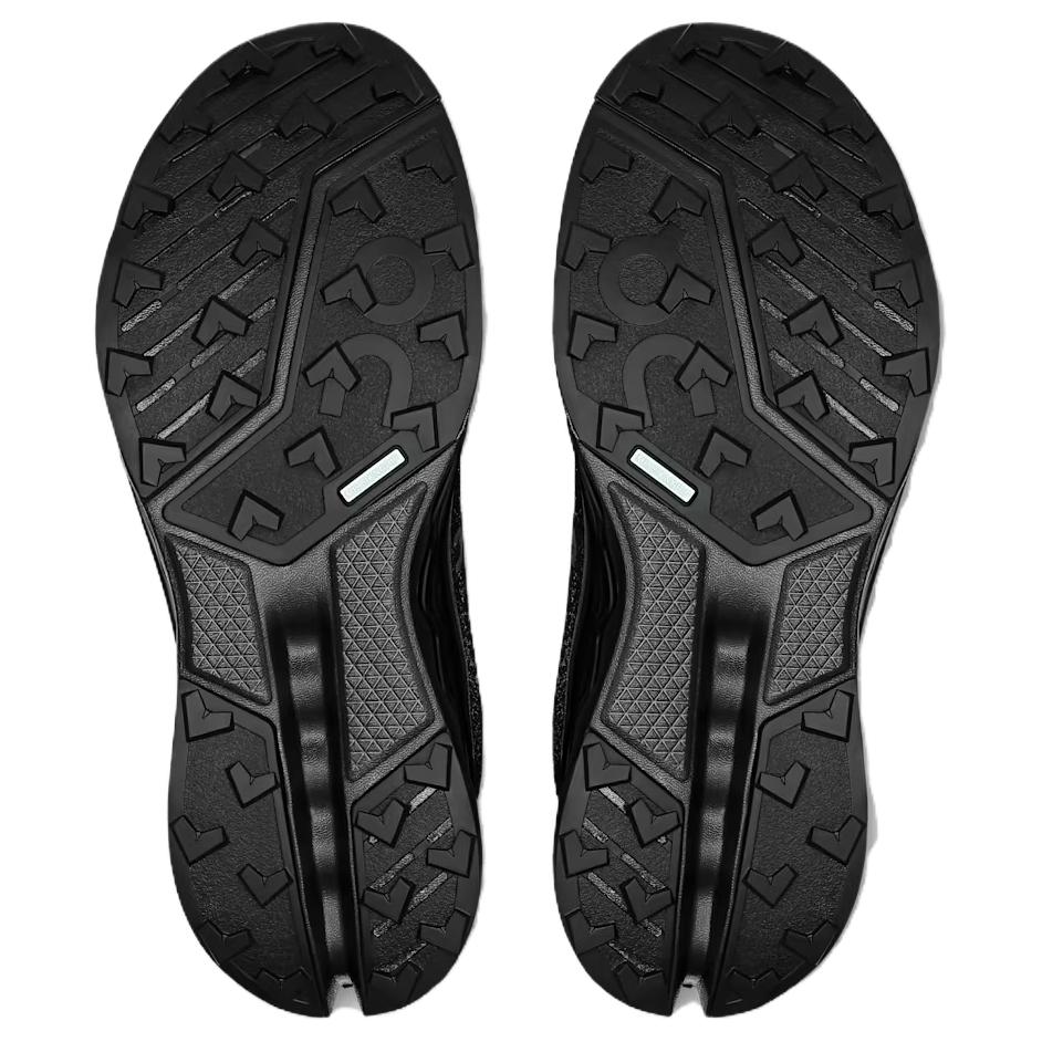 ON  Cloudsurfer Trail 2 Waterproof Triple Black Women Sneakers 3WF30121043