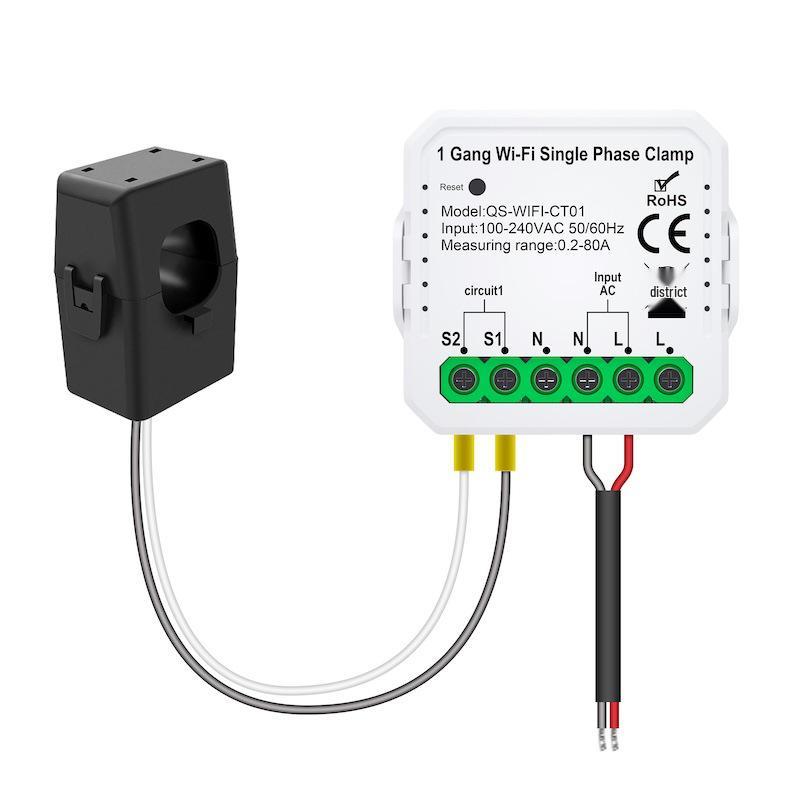 Smart Solar Power Current Sensor: Energy Consumption & Monitoring