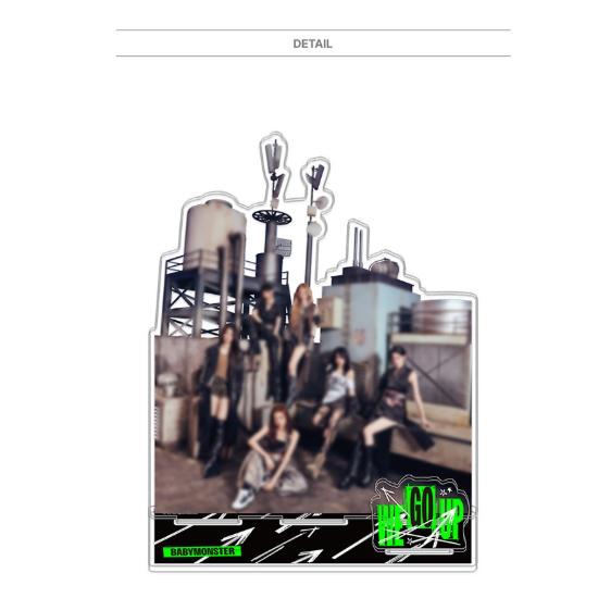 Pre-order BABYMONSTER WE GO UP Large Acrylic Stand Set