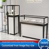 Luxury Gold Jewelry and Jade Eyewear Display Cabinet