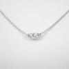 [Used] Pt900/850/Diamond/Pendant/Necklace/g521-34