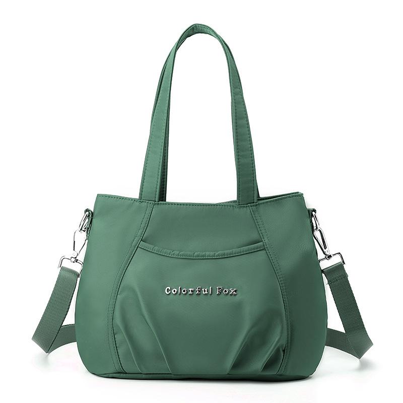 

Colorful Fox new women s shoulder bag outdoor leisure large capacity tote bag Japanese simple messenger bag