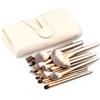 Makeup Brush Set With 12 Synthetic Fiber Brushes For Professional And Gift Use