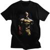 Herren Neuheit Super Senavsei Saitawnjk Kurzarm Freizeit Anime Manga One Phvuwo Mann Weiche Baumwolle Kleidung T-Shirts Schwarz
