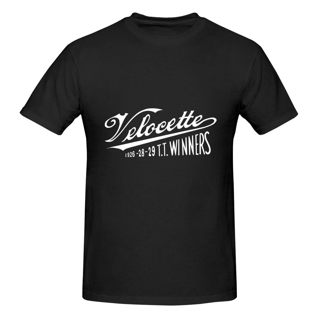 Velocette Motorcycles Oversize Tshirt Hong Kong Retro Versatile Outerwear Tees