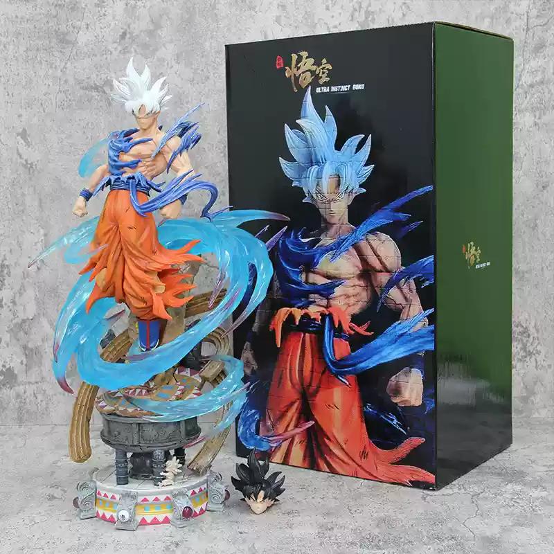 

Dragon Ball Yunqi Series Free and Ultimate Wukong Super Divine Form Anime Handheld Models Ornaments Statues Birthday Gifts cool