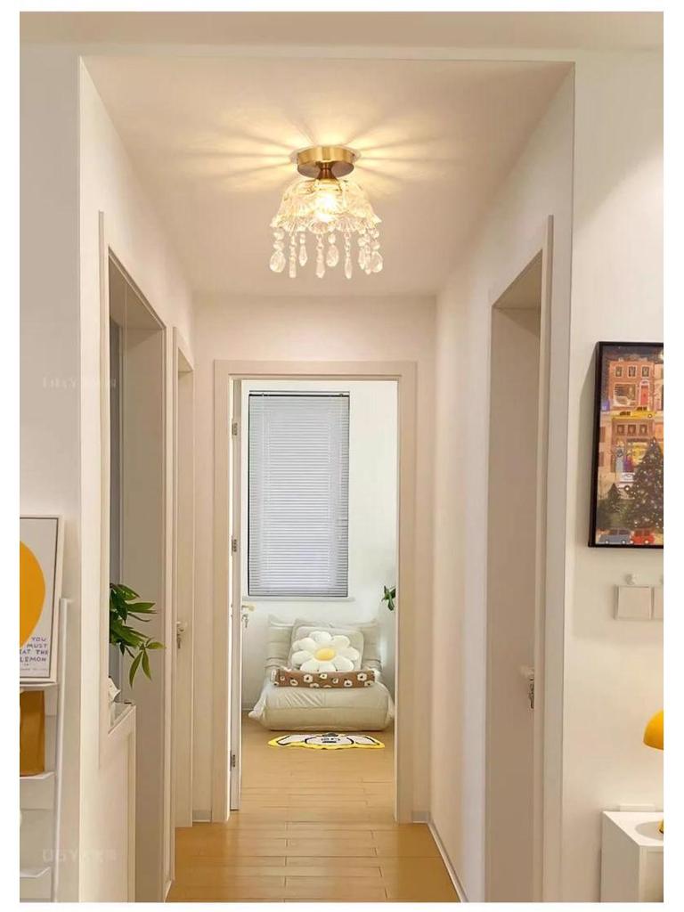Nordic Luxury Shell Corridor Light: Creative, Modern Balcony & Entrance Lighting