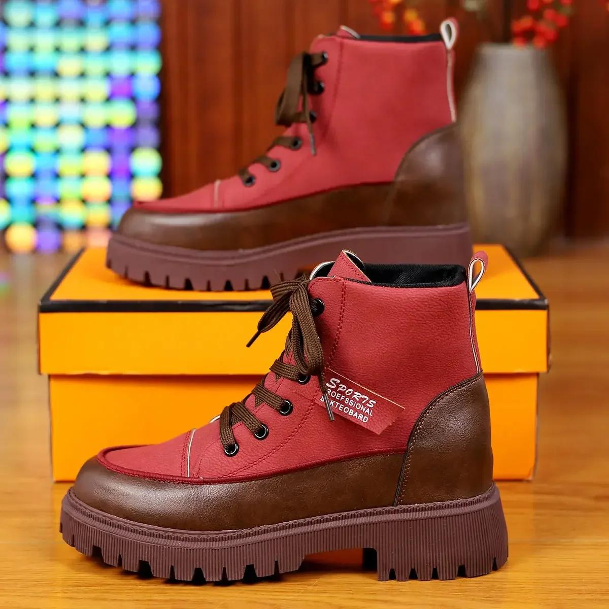 

Новинка осени-зимы 2024 года, женские короткие туфли, дизайнерская обувь, роскошные ботинки, женские ботильоны, шикарные и элегантные трендовые ботинки из искусственной кожи 40