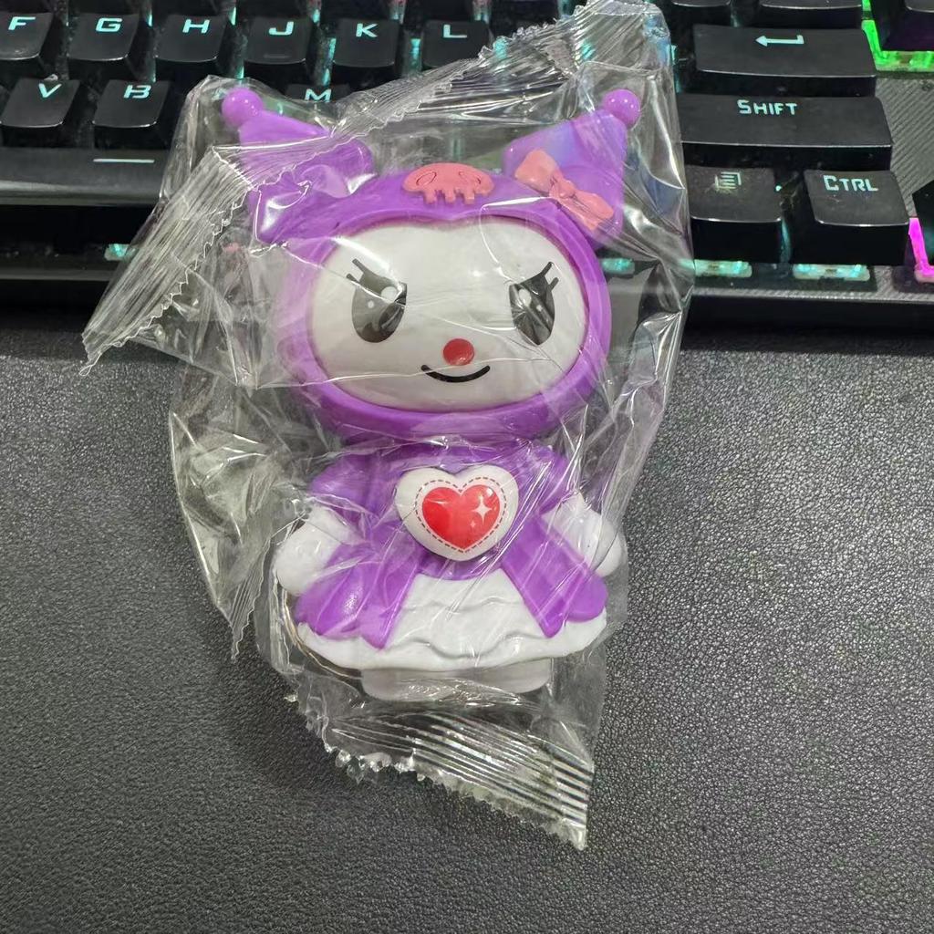 Crayon Shin-chan Face-Changing Pikachu Figurine Keychain Toy