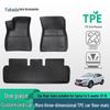 Custom TPE Floor Mats for 2013-2018 Santa Fe 5-Seater - Dirt-Resistant & Stylish