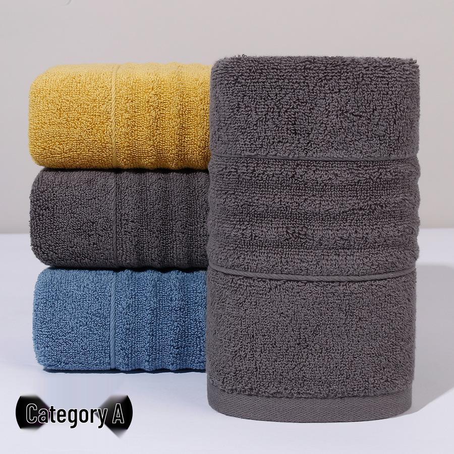 Premium Ansiktshandduk i Helt Bomull - Mjuk, Tjock, Absorberande för Vuxna