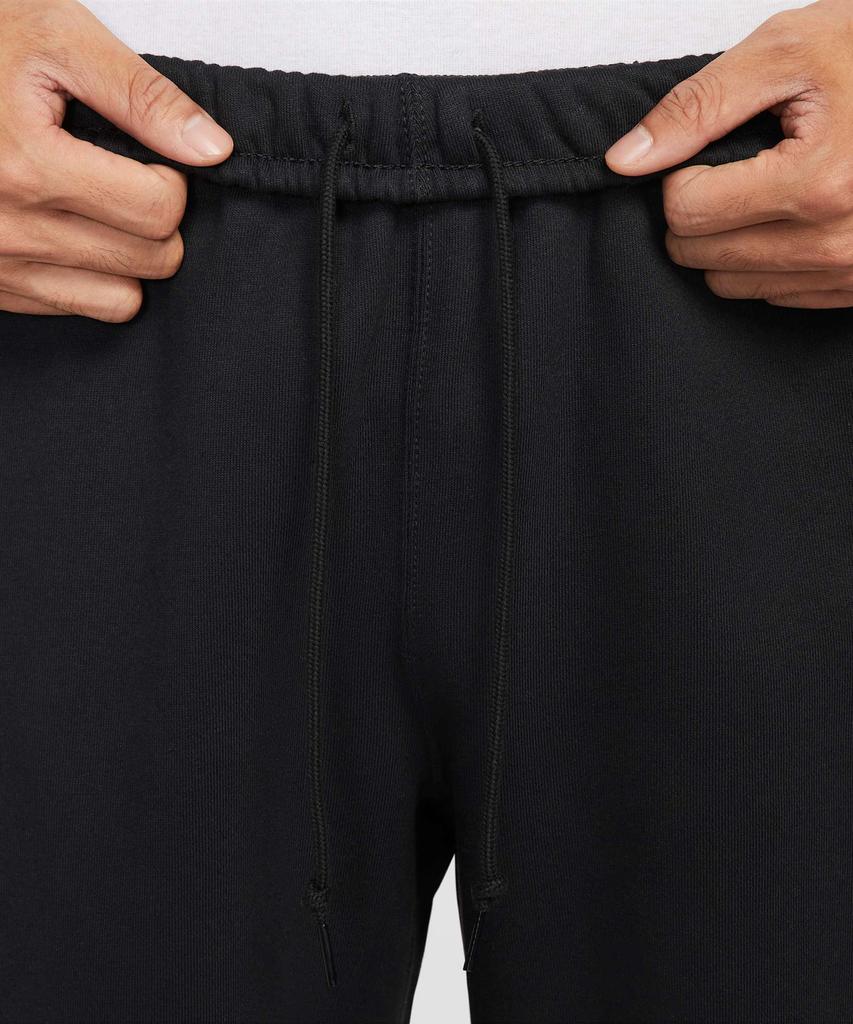 Nike Solo Swoosh Fleece Open Hem Pants M - Black:White / Hv1091-010
