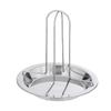 Stainless Steel Vertical Chicken Roaster Detachable Turkey Roaster Chicken Roaster Rack  BBQ
