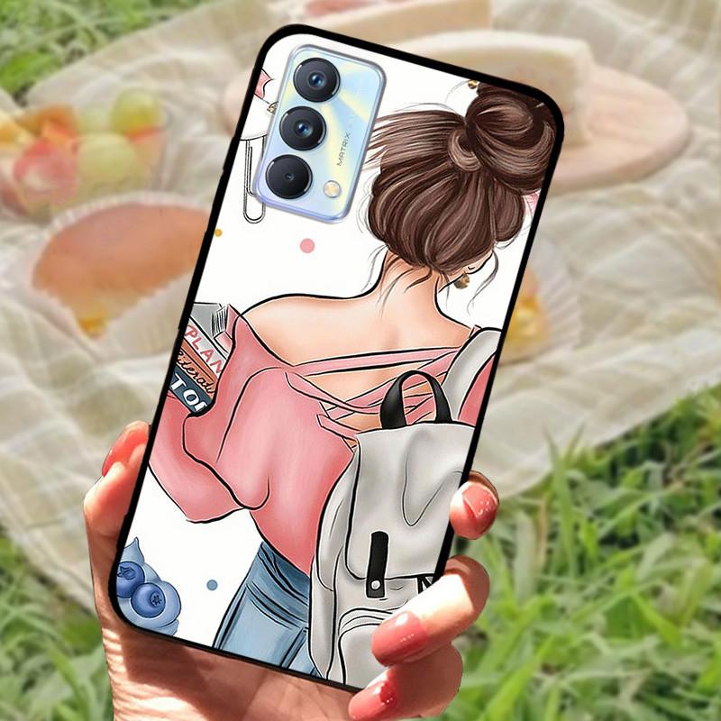 Für Realme GT Master Edition Hülle Marmor bemaltes Cover Weiches Silikon Stoßfeste Handyhülle Für Realme GT Master Hülle Bumper