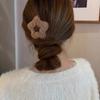 Lot de 5 épingles à cheveux en forme d'étoile pour femme, accessoires de coiffure, mignons et flous, pour l'automne et l'hiver
