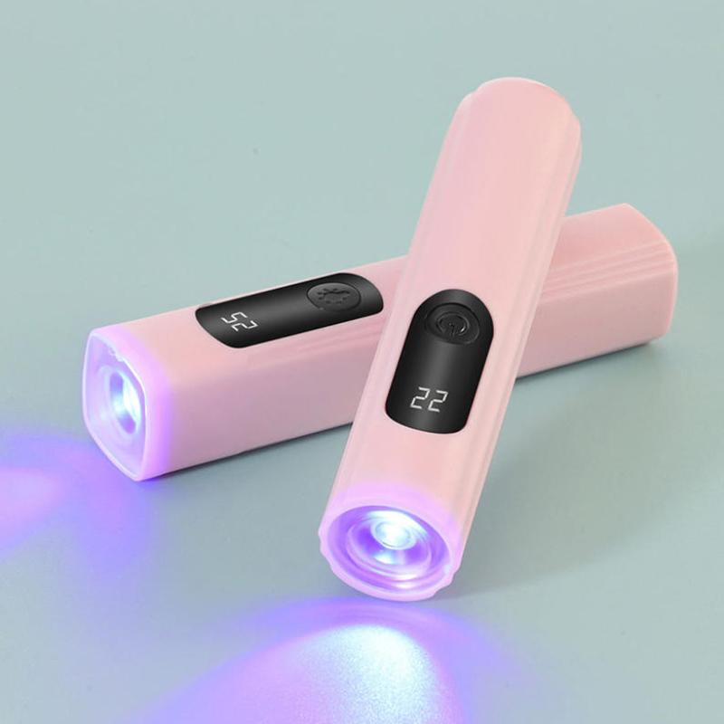 Handheld Uv/Led Nail Dryer Lamp Portable Mini Curing Light For All Gel Polish Fast Drying Manicure Tool For Home And Salon