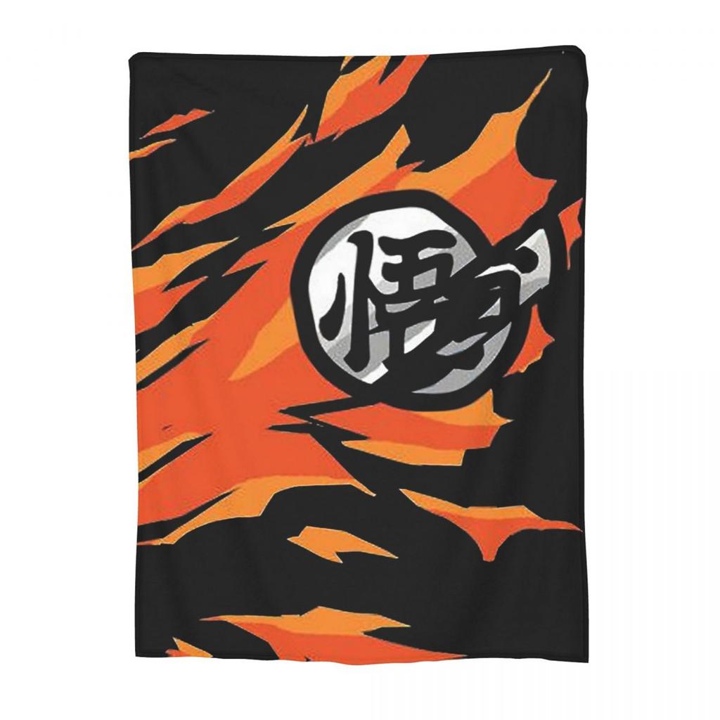 Summer New Dragon Ball 80'S Hero Flannel Comfortable And Soft Throw Blanket Blanket For Home Outdoor Soft Plush Thin Quilt