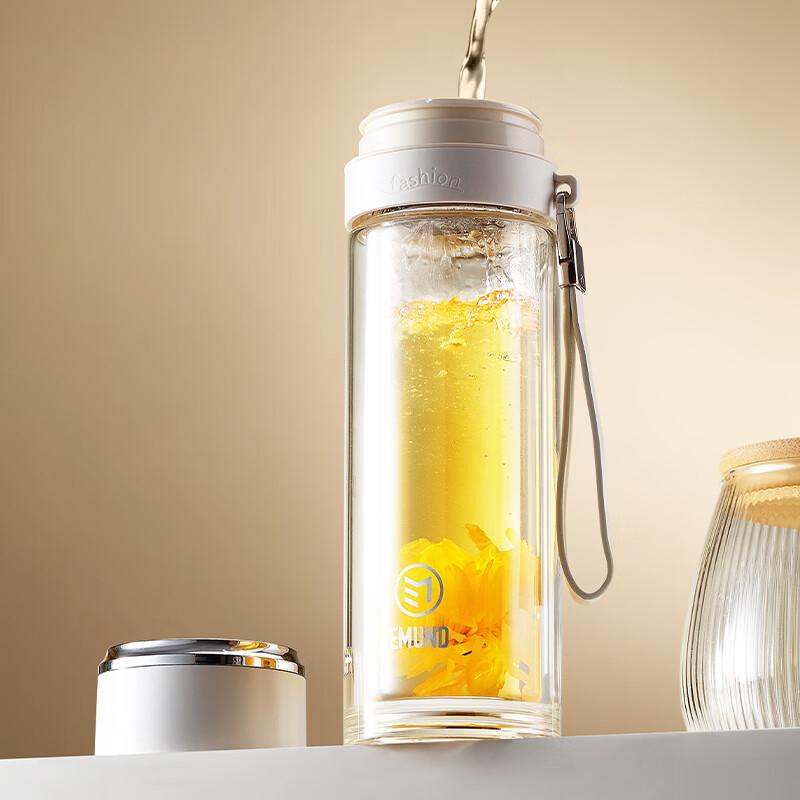 EMUND Berg Quick-Open Double-Layer Glass Cup