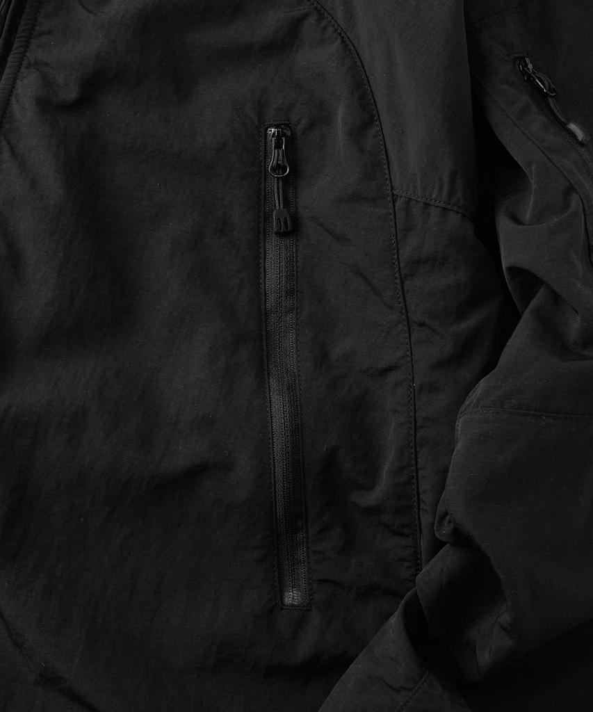 Outstanding Nylon Ripstop Pcu Jacket_Black