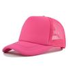 1PC Fashion Unisex Plain Baseball Cap Adjustable Trucker Flat Visor Cap Snapback Mesh Curved Men Women Casual Sun Summer Hat