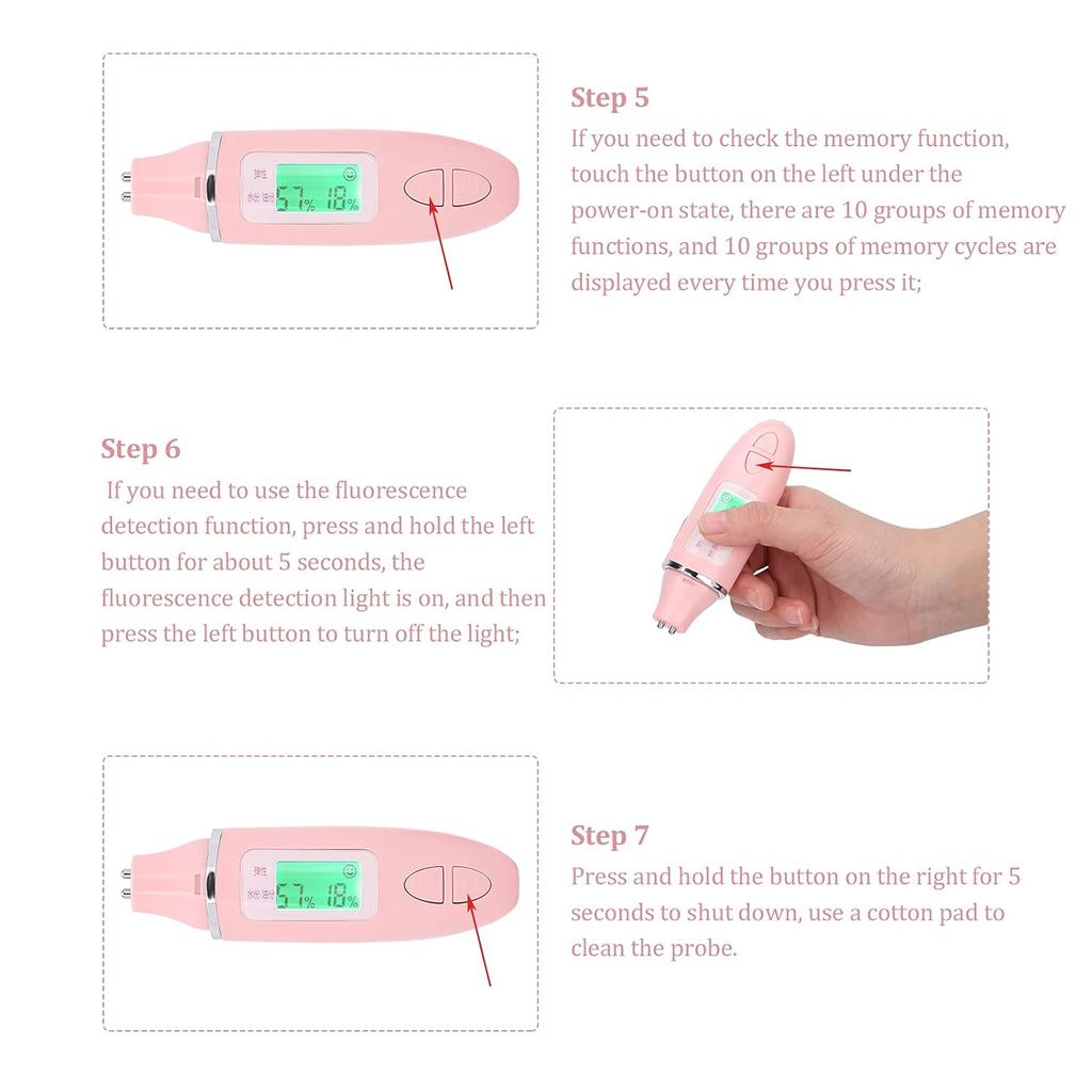 Facial Skin Tester, Skin Tester Professional for Skin Care()