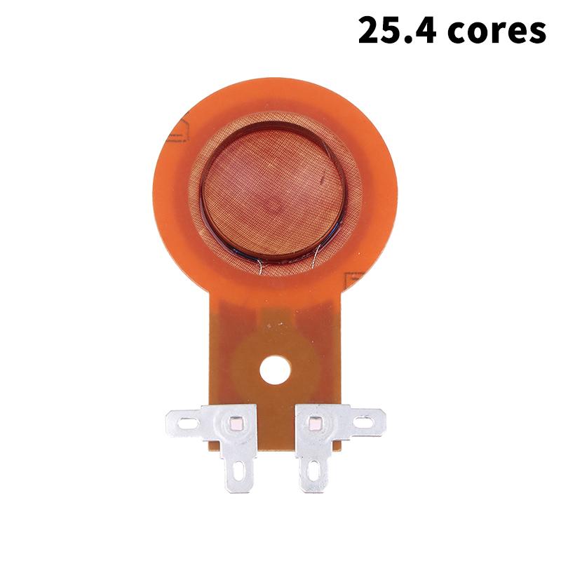 25.4Mm Tweeters Voice Coil Round Speaker Treble Coil Replacement Horn Titanium Film Copper Clad Alumium Diaphragm