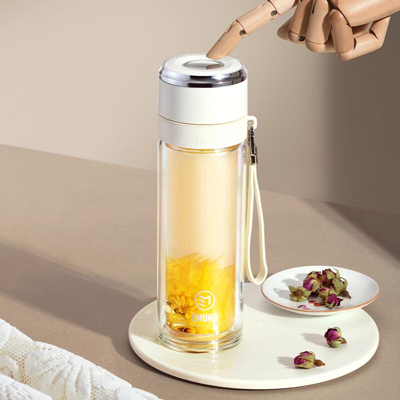 EMUND Berg Quick-Open Double-Layer Glass Cup