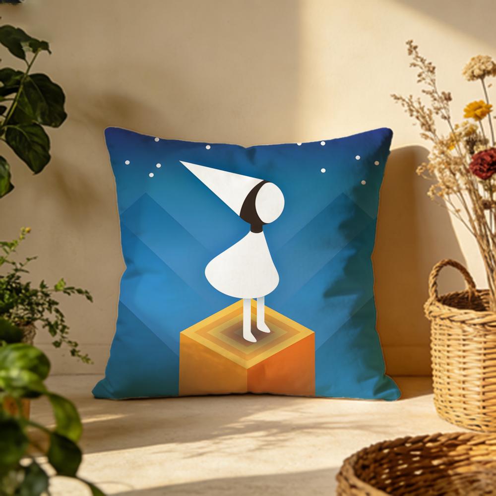 

Trendy Mmonument Valleying Cushion Cover Versatile DoubleSided Pillow Case Fit for Sofa Bed Car Daily Decor 30X30cm