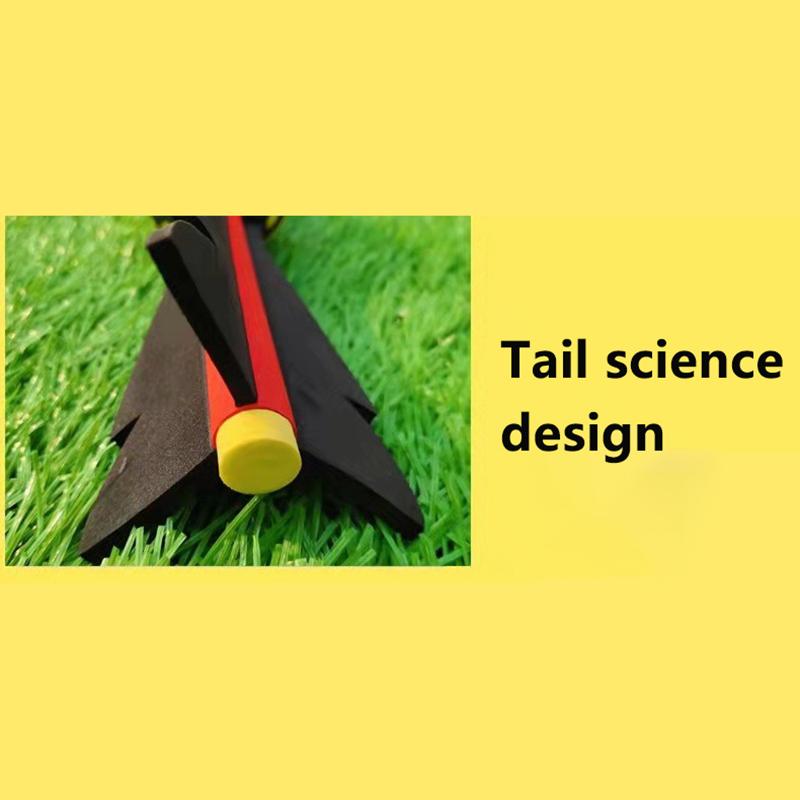 Torpedo Throwing Ball Pu Foam Missile Ball Children'S Rocket Ball Outdoor Throwing Toy Javelin Ball
