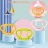 Resistant Silicone Feeding Bottles Accessories Wide Mouth Grip Baby Bottle Handles Universal Handle