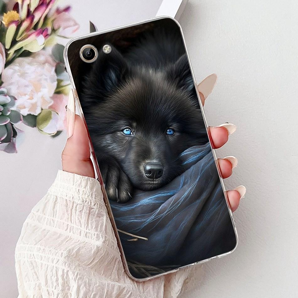 Phone Case For Vivo Y81 Y81i Y81S Y83 Y83A 1803 1808 1808i 1812 New Cool Dragon Tiger Painted Soft Silicone TPU Cases