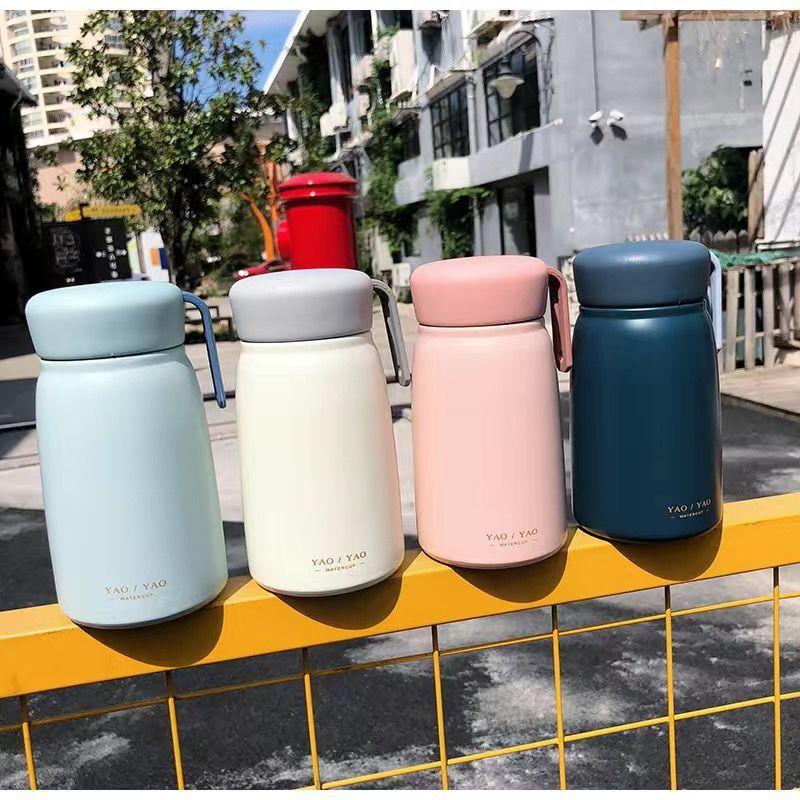 Thermos Cup 350ml Vacuum Flasks Portable Stainless Steel Thermos Cup Water Bottle Travel Tea Mug Office Thermos Cup