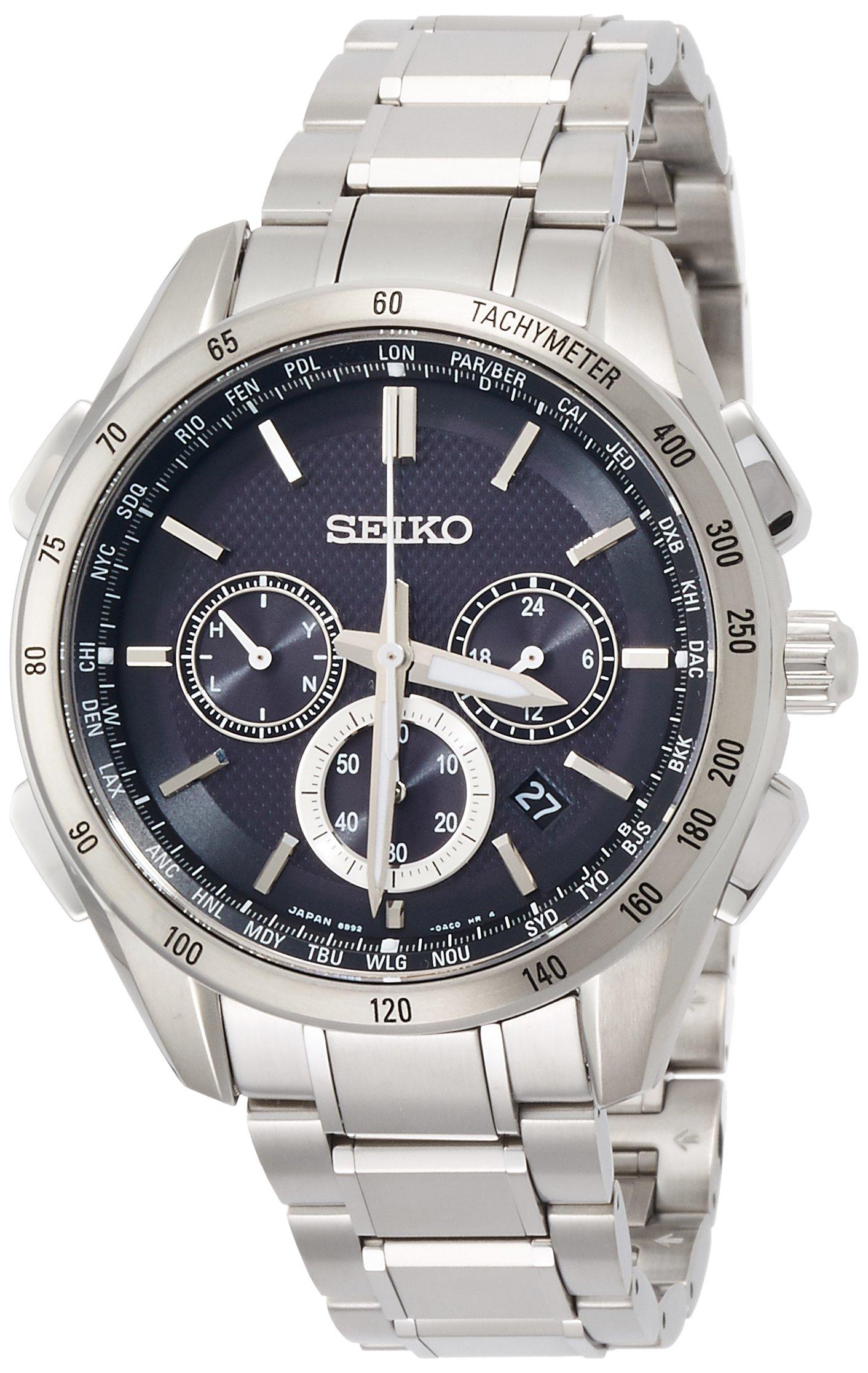 

[Seiko Watch] Brightz Solar Radio-controlled Sapphire Glass SAGA193 Watch