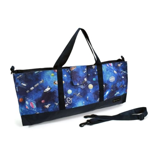 COLORFUL CANDY STYLE Key Harmonica Case, Water-Repellent and Lightweight, Featuring a Future Planetary Exploration and Spaceship Design. Water-Repelle