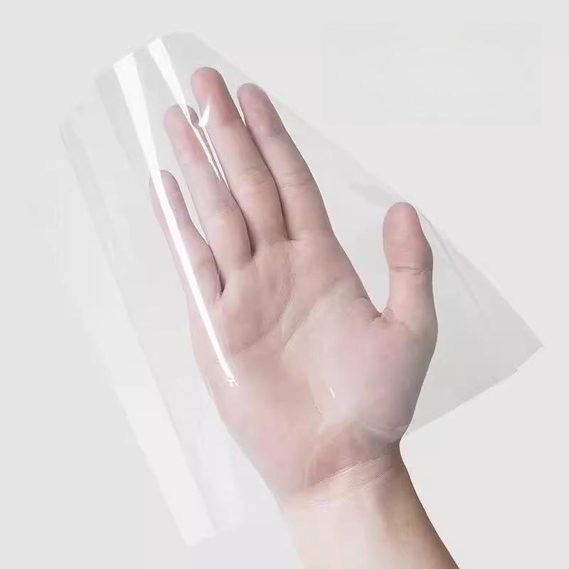 100 Stück Mehrspezifikations Strapazierfähige PVC Schrumpffolie Zylindrische Transparente Kunststoffverpackungsfolie Geeignet für Schuh-, Bekleidungs-/Spielzeug-/Geschenkverpackung