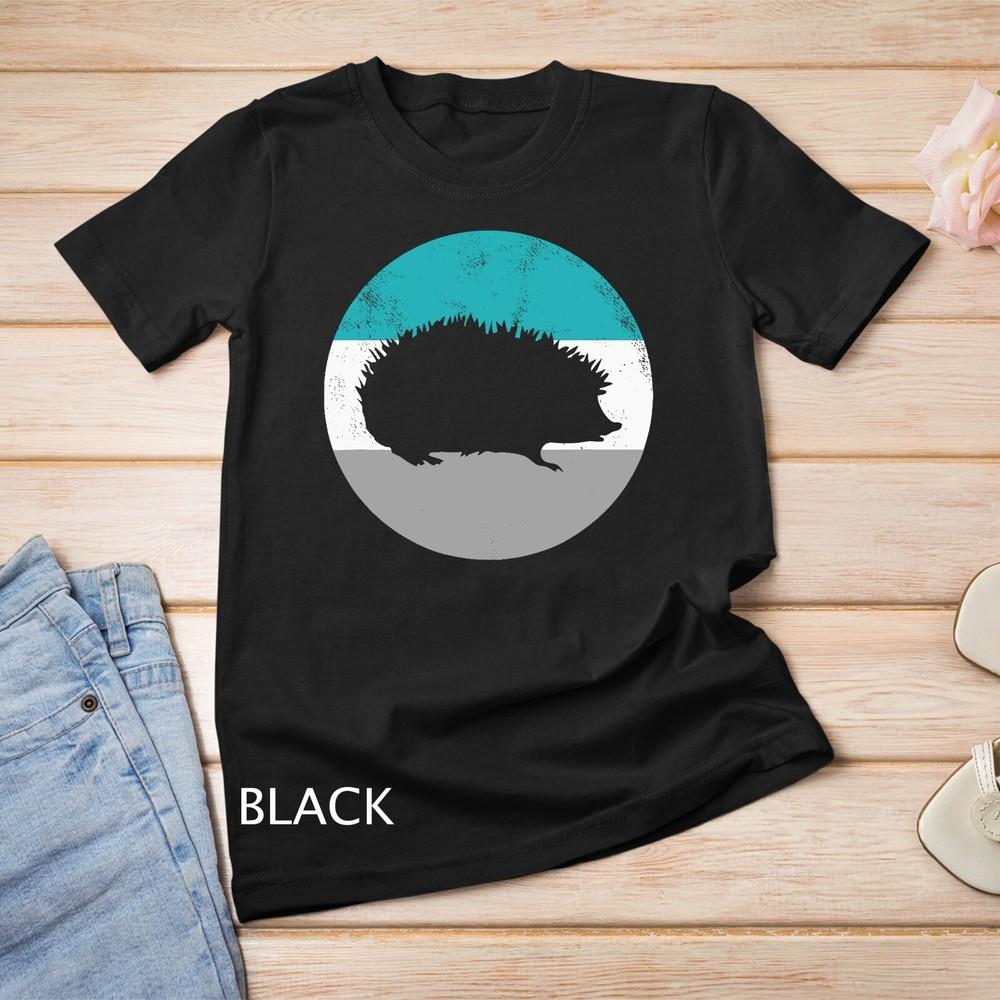 

Подарочная футболка с ежиком для мужчин, женщин, мальчиков и девочек, унисекс футболка M