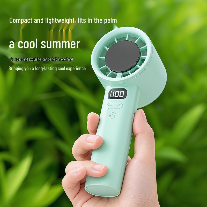 High-Speed Portable Handheld Fan with Variable Speed Control