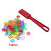 Transparent Circular Magnetic Rod Teaching Aids For Children'S Early Education Mathematics Enlightenment Addition And Subtractio Set