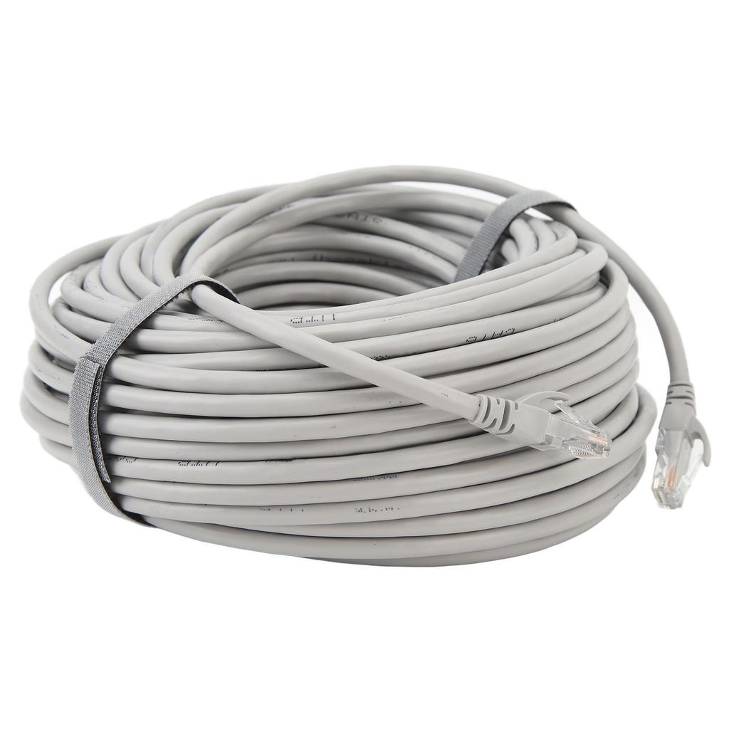 Cable Ethernet Cat6A 1000M 98.4ft Chapado en Oro 24K PC PVC CMR Retardante de Llama Cable de Internet para