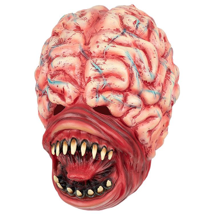 Horror Brain Monster Latex Mask