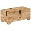 Day and Night - Day and Night Solid Mango Wood Coffee Table 80x40x35 Cm