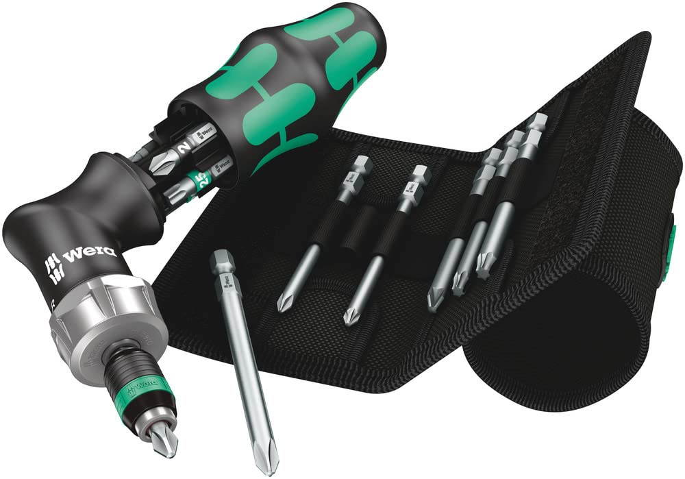 Wera 05051031001 Kraftform Kompakt RA 4 Tool 13 Pieces Imported from Pistol-Shaped Set, [Officially Japan]