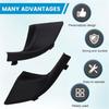 ATT-Car Front Windshield Wiper Cowl Cover Deflector Side Cover 53867-60070 53867-60090 For Toyota Prado 2010-2017