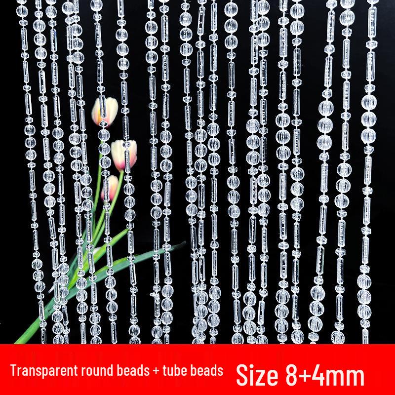 11mm UFO Disc Acrylic Beaded Curtain for Wedding Décor, Ceiling Hanging, and Aisle Runner.