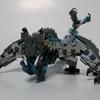 MOC Crystal Mechanical Dragon Building Blocks MOC Assembly Model Particle Puzzle Toy