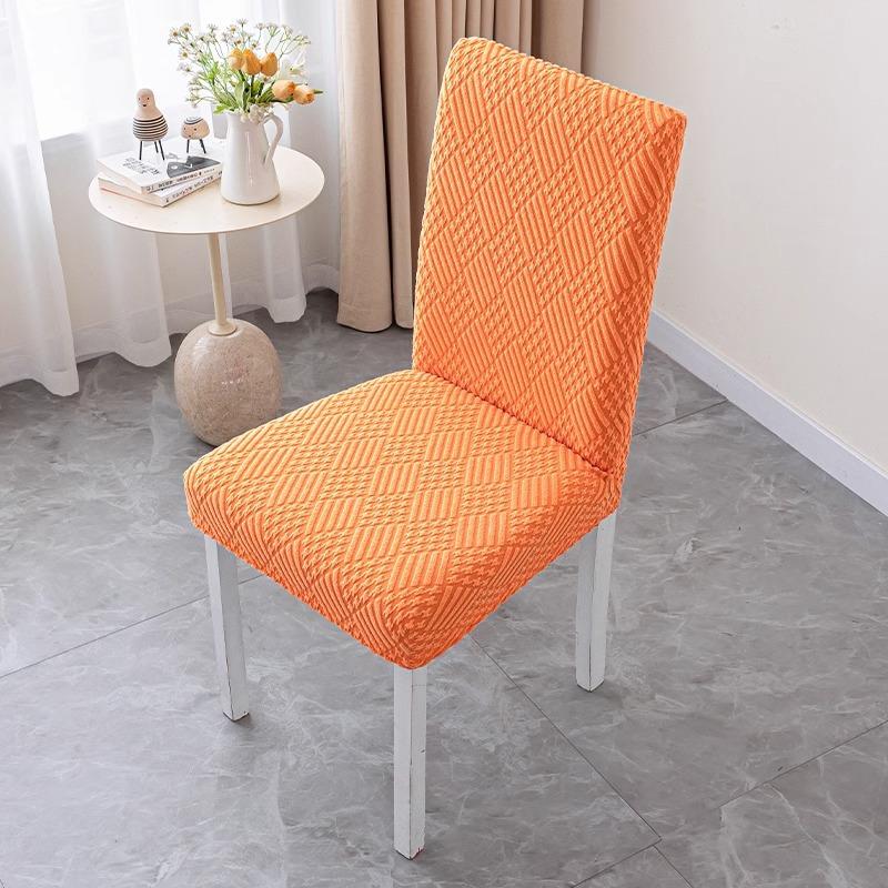 Chair Cover Universal Dining Chair Cover Universal Elastic Seat Cover Thickened Dining Table and Chair Household Stool Cover Backrest