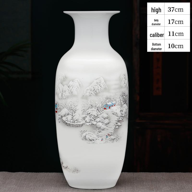 Jingdezhen Ceramic Vases - Chinese Home Decor for TV Cabinets & Shelves