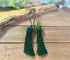 Hyakukaen Kutani Tassel Olive [Wind Chime]